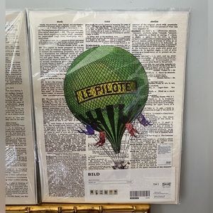 Matt Dinniman IKEA Six Prints Steampunk French Victorian